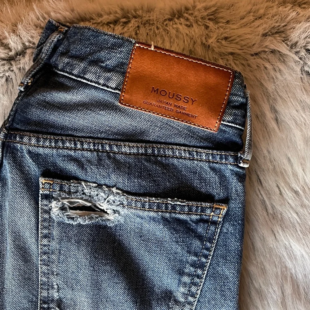 Moussy patchwork medium blue jeans - Picture 8 of 9